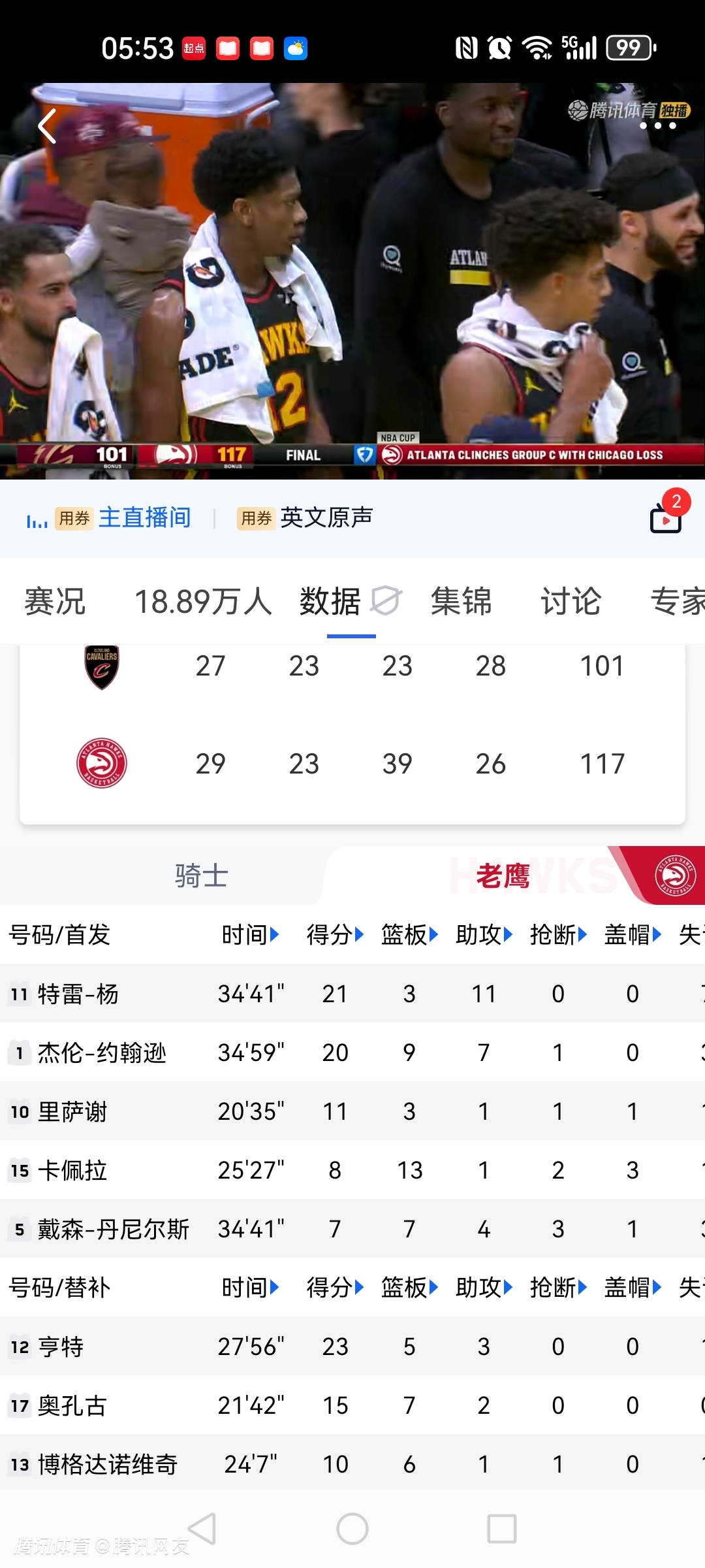 Ning连续三场比赛得分超过官方发布新规，老鹰冲击纪录！